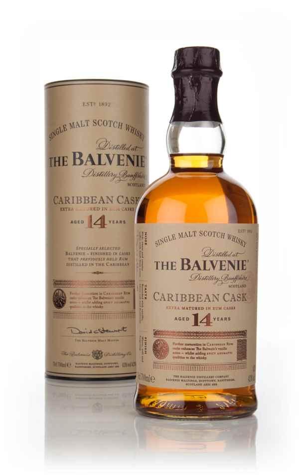 Balvenie 14 Years Old Caribbean Cask Single MaltScotch Whisky (700ml)