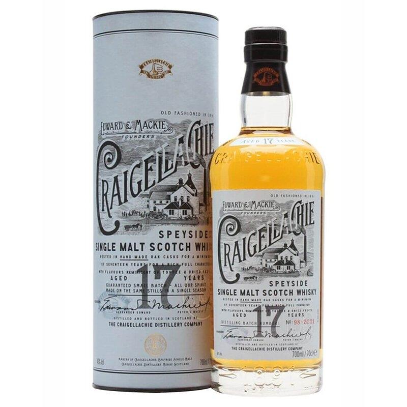 Craigellachie 17 Years Old Speyside Single Malt Scotch Whisky (700ml)