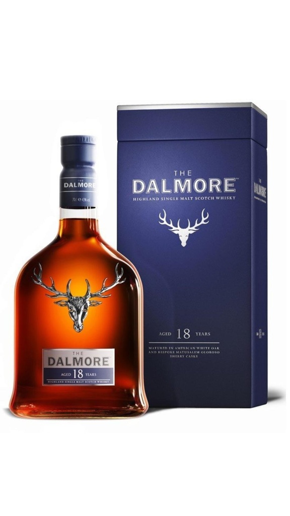 Dalmore 18 Years Old Highland Single Malt Scotch Whisky (700ml)