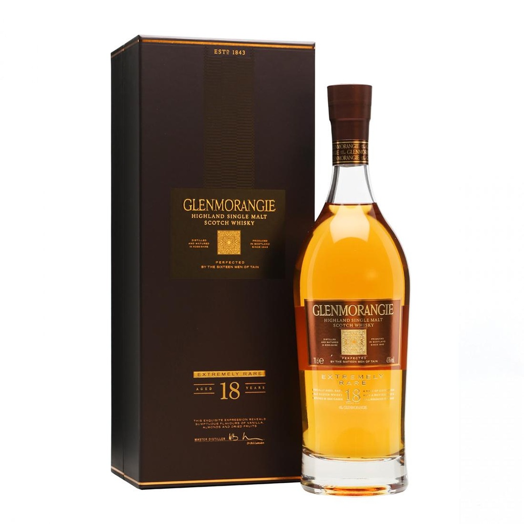 Glenmorangie 18 Year Old Single Malt Whisky (700ml)