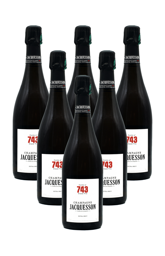 Jacquesson Cuvee 743 Extra Brut NV (750ml) [Set of 6]