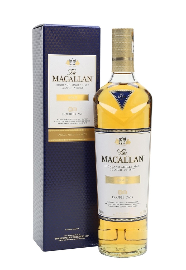 Macallan Gold Double Cask Single Malt Scotch Whisky (700ml) 