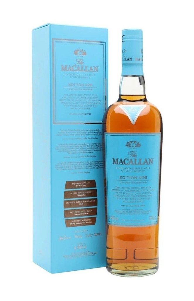 Macallan No.6 Edition Single Malt Scotch Whisky (700ml)