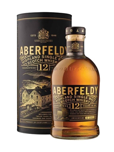 [AB12YR] Aberfeldy 12 Years Old Highland Single Malt Whisky (700ml)
