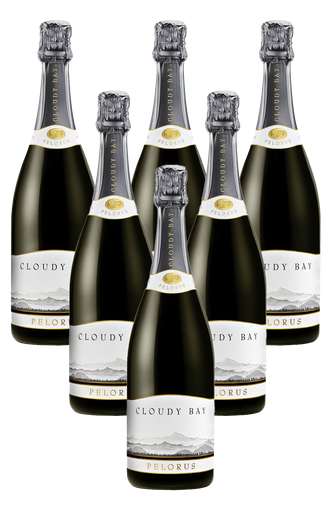 [6077a98dd482310fd453ae02] Cloudy Bay Pelorus Brut Sparkling (750ml) [Set of 6]