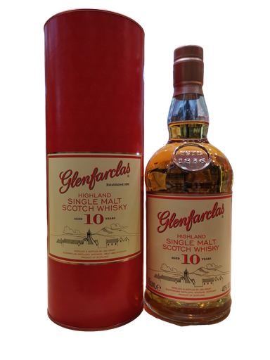 [GLEN10YEARS] Glenfarclas 10 Years Old Single Malt Scotch Whisky (700ml)