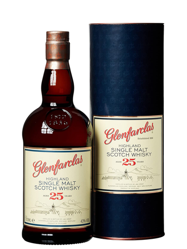 [GLENFAR25700ML] Glenfarclas 25 Years Old Single Malt Scotch Whisky (700ml)