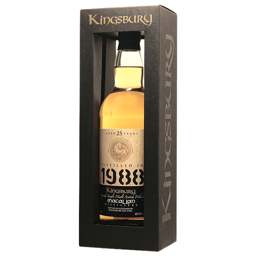 [KINGSBURYMAC25] Macallan 25 Years Old (1988/2013) Kingsbury Cask Strength Scotch Whisky(700ml)