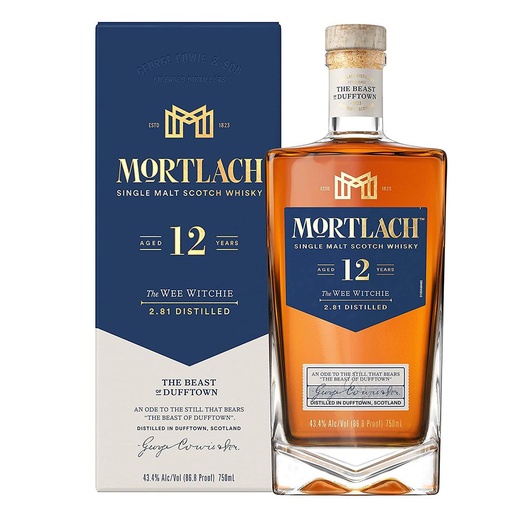 [1083327] Mortlach 12 Years Old Single Malt Scotch Whisky (700ml)