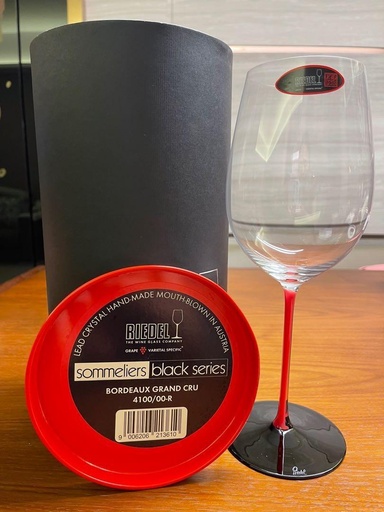 [RIEDELSOMMBTRED] Riedel Sommeliers Black Tie Bordeaux Grand Cru (Red) 9750ml)