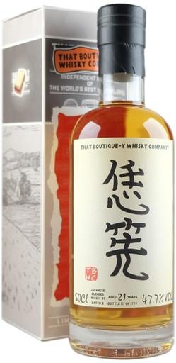 [BOUTIQUE-Y-JAP-21] TBY漫畫標 恁筅 21年 BATCH 1 日本調和威士忌 (500ml)