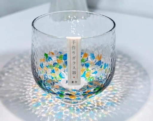 [星空杯威士忌 (Blue)] 日式八千窖手绘彩点星空杯威士忌 [Blue]