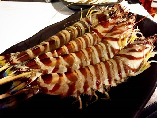 [WKINGPRAWN350G] 野生花竹蝦 (350g)